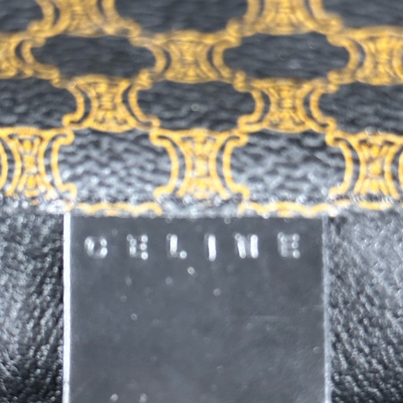 Celine Black Macadam RARE Backpack in pre owned but gorgeous condition. main image 4